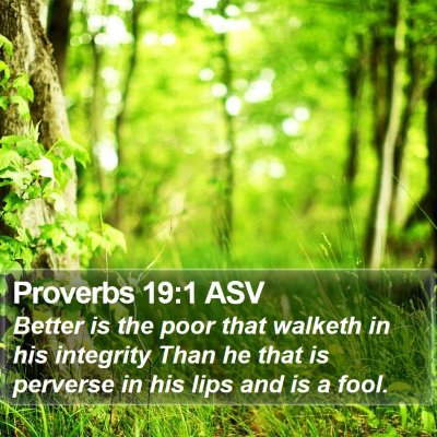 Proverbs 19:1 ASV Bible Verse Image