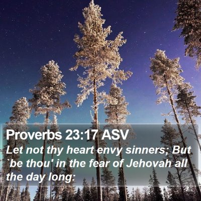 Proverbs 23:17 ASV Bible Verse Image