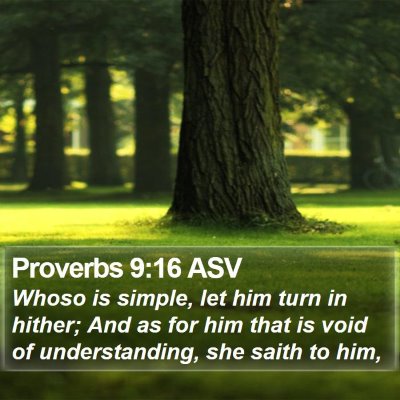 Proverbs 9:16 ASV Bible Verse Image
