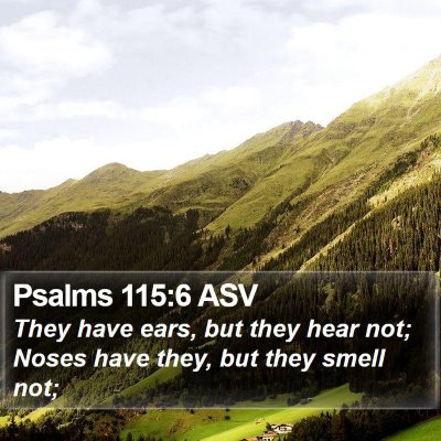 Psalms 115:6 ASV Bible Verse Image