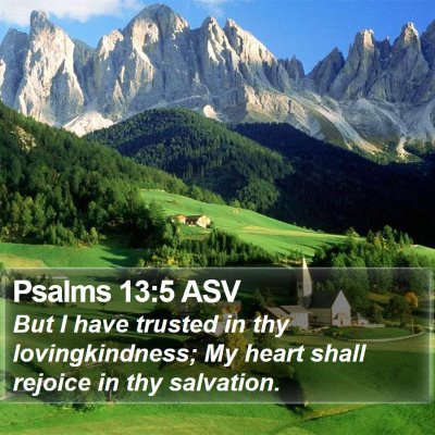 Psalms 13:5 ASV Bible Verse Image