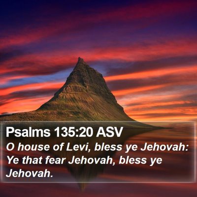 Psalms 135:20 ASV Bible Verse Image
