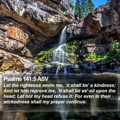 Psalms 141:5 ASV Bible Verse Image
