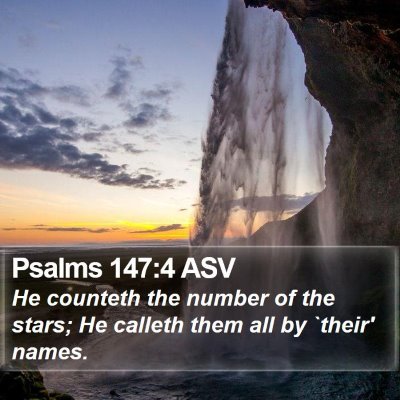 Psalms 147:4 ASV Bible Verse Image