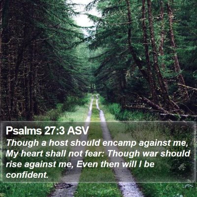 Psalms 27:3 ASV Bible Verse Image