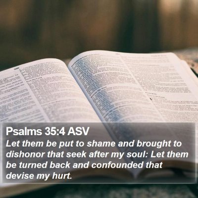 Psalms 35:4 ASV Bible Verse Image