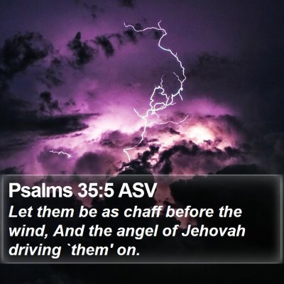 Psalms 35:5 ASV Bible Verse Image