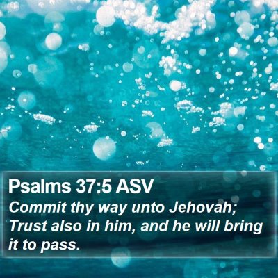 Psalms 37:5 ASV Bible Verse Image