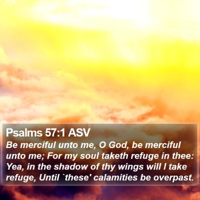 Psalms 57:1 ASV Bible Verse Image