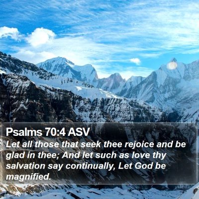 Psalms 70:4 ASV Bible Verse Image