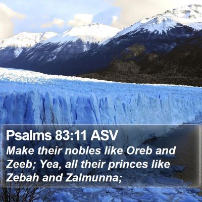 Psalms 83:11 ASV Bible Verse Image