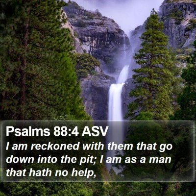 Psalms 88:4 ASV Bible Verse Image