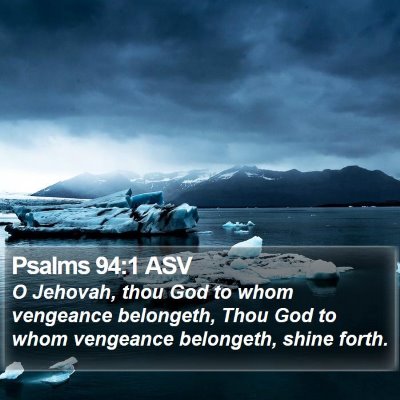 Psalms 94:1 ASV Bible Verse Image