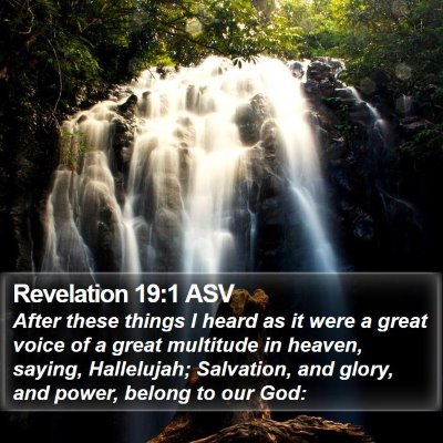 Revelation 19:1 ASV Bible Verse Image
