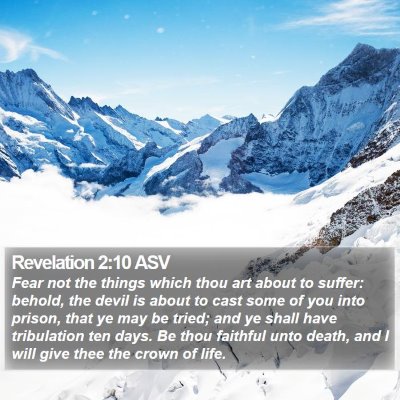 Revelation 2:10 ASV Bible Verse Image