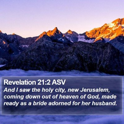 Revelation 21:2 ASV Bible Verse Image