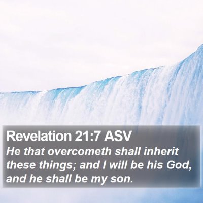 Revelation 21:7 ASV Bible Verse Image