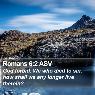 Romans 6:2 ASV Bible Verse Image