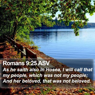 Romans 9:25 ASV Bible Verse Image