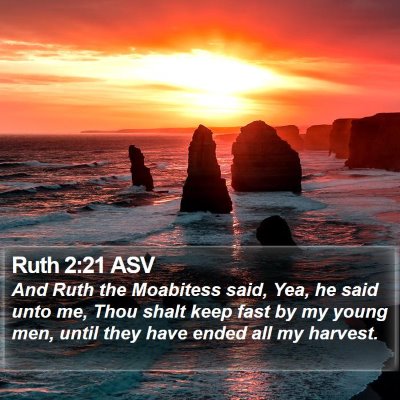Ruth 2:21 ASV Bible Verse Image