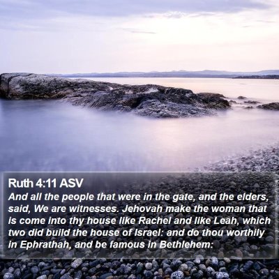 Ruth 4:11 ASV Bible Verse Image