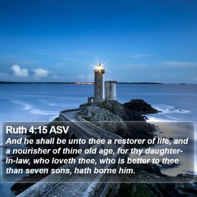 Ruth 4:15 ASV Bible Verse Image