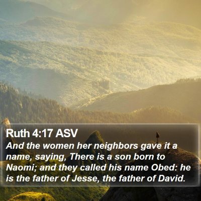 Ruth 4:17 ASV Bible Verse Image