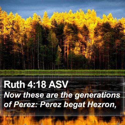 Ruth 4:18 ASV Bible Verse Image