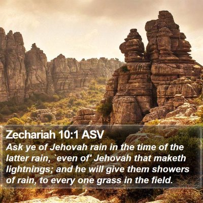 Zechariah 10:1 ASV Bible Verse Image