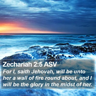 Zechariah 2:5 ASV Bible Verse Image