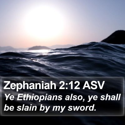 Zephaniah 2:12 ASV Bible Verse Image