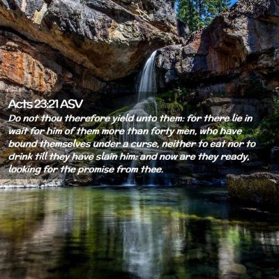 Picture 02 - Acts 23:21 ASV - Do not thou therefore yield unto them: for there - Bible Verse Picture