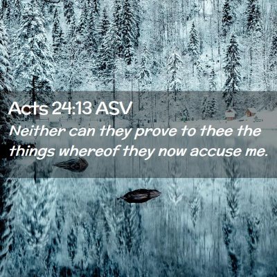 Picture 02 - Acts 24:13 ASV - Neither can they prove to thee the things whereof - Bible Verse Picture