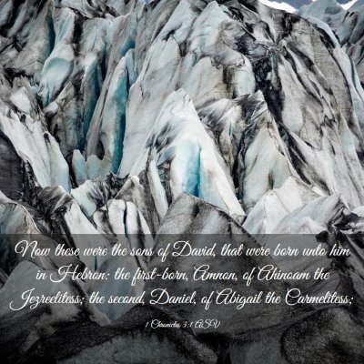 Picture 03 - 1 Chronicles 3:1 ASV - Now these were the sons of David, that were born - Bible Verse Picture