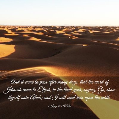 Picture 03 - 1 Kings 18:1 ASV - And it came to pass after many days, that the - Bible Verse Picture