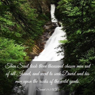 Picture 03 - 1 Samuel 24:2 ASV - Then Saul took three thousand chosen men out of - Bible Verse Picture