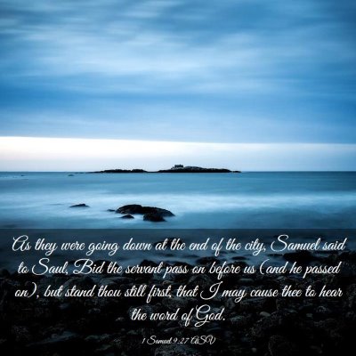 Picture 03 - 1 Samuel 9:27 ASV - As they were going down at the end of the city, - Bible Verse Picture