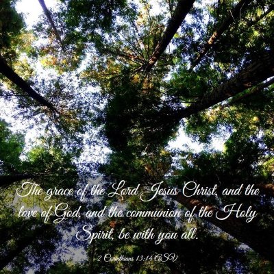 Picture 03 - 2 Corinthians 13:14 ASV - The grace of the Lord Jesus Christ, and the love - Bible Verse Picture