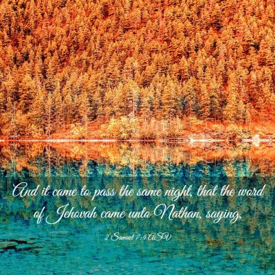 Picture 03 - 2 Samuel 7:4 ASV - And it came to pass the same night, that the word - Bible Verse Picture