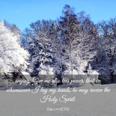 Picture 03 - Acts 8:19 ASV - saying, Give me also this power, that on - Bible Verse Picture