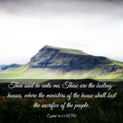 Picture 03 - Ezekiel 46:24 ASV - Then said he unto me, These are the - Bible Verse Picture