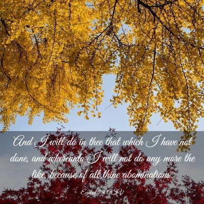 Picture 03 - Ezekiel 5:9 ASV - And I will do in thee that which I have not done, - Bible Verse Picture
