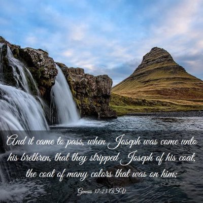 Picture 03 - Genesis 37:23 ASV - And it came to pass, when Joseph was come unto - Bible Verse Picture