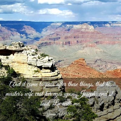 Picture 03 - Genesis 39:7 ASV - And it came to pass after these things, that his - Bible Verse Picture