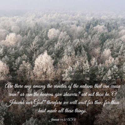 Picture 03 - Jeremiah 14:22 ASV - Are there any among the vanities of the nations - Bible Verse Picture