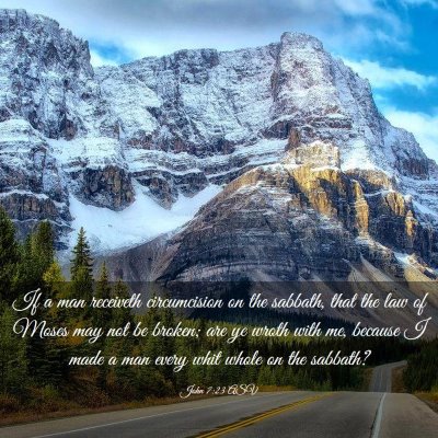 Picture 03 - John 7:23 ASV - If a man receiveth circumcision on the sabbath, - Bible Verse Picture