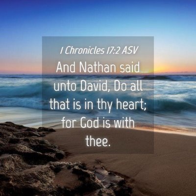Picture 04 - 1 Chronicles 17:2 ASV - And Nathan said unto David, Do all that is in thy - Bible Verse Picture