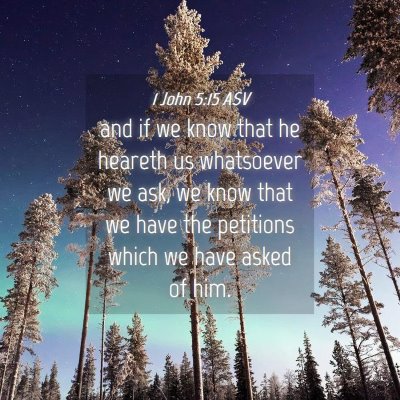 Picture 04 - 1 John 5:15 ASV - and if we know that he heareth us whatsoever we - Bible Verse Picture