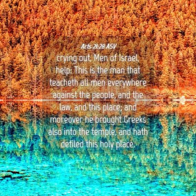 Picture 04 - Acts 21:28 ASV - crying out, Men of Israel, help: This is the man - Bible Verse Picture
