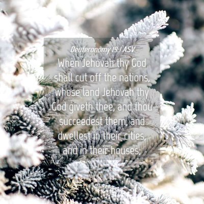 Picture 04 - Deuteronomy 19:1 ASV - When Jehovah thy God shall cut off the nations, - Bible Verse Picture